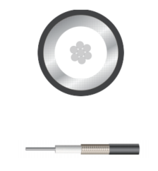 064/50 Silver-plated Copper 50 Ohm Micro Coaxial Cable – BYC Cables