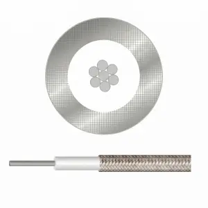 670-047/50 PTFE Tin-Soaked Hand-Formable 100% Shielding 50 Ohm Coaxial Cable – BYC Cables
